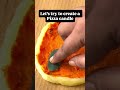 Handmade candles #pizza