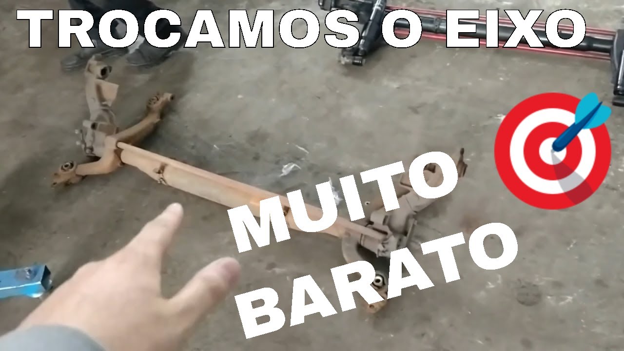 Troca do Eixo Traseiro do Peugeot 206/207 Super Barata