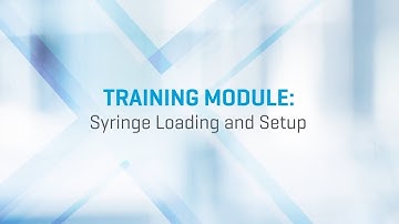 Training: Novum IQ Syringe: How to Setup the pump