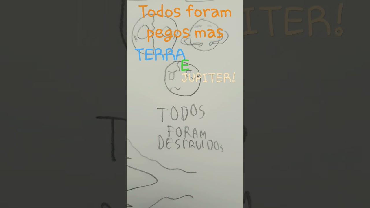Todos foram pegos pelo sol Mas TERRA E JUPITER...
