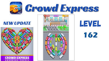 Crowd Express Level 162 Walkthrough 🚦 | Step-by-Step Solution | Go Answer