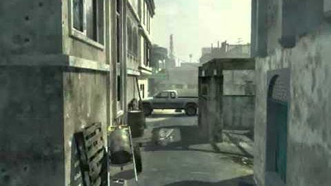 EPIC RANDOM MW3 THROWING KNIFE KILL!