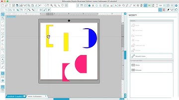 How to use Modify Options in Silhouette Studio