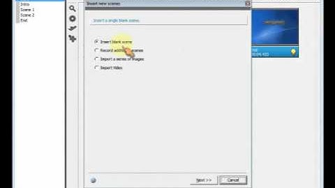 Demo Builder 8 Tutorial : Insert Additional Scenes