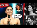 Exgirlfriends katerina kaif deepika padukone reaction  alia bhatt proposed ranbir live on stage