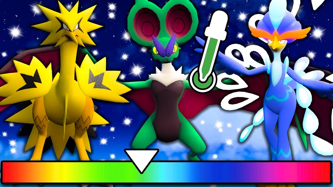 Choosing Pokemon Starters Only Knowing Their Shiny Color, Then We ...