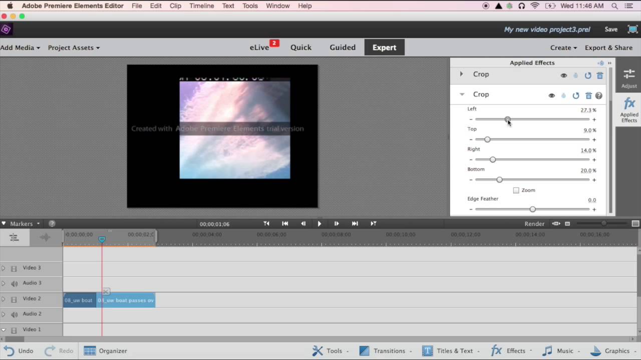 Video Adobe Premiere Elements