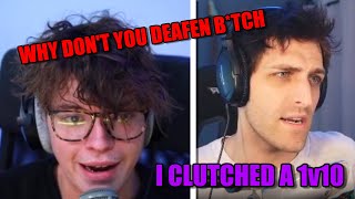 Steve and Cib SQUABBLING