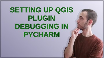 Gis: Setting up QGIS plugin debugging in PyCharm