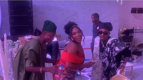 MOMENT ACTOR, ALESH DANCES TO K1'S MUSIC LIKE NEVER BEFORE AT DR. DOYIN AND HON SEYE'S WEDDING