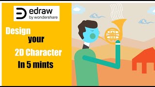 How To Create Flat Illustration Tutorial I Adobe Illustration For Flat Characters I Canva 2D Design