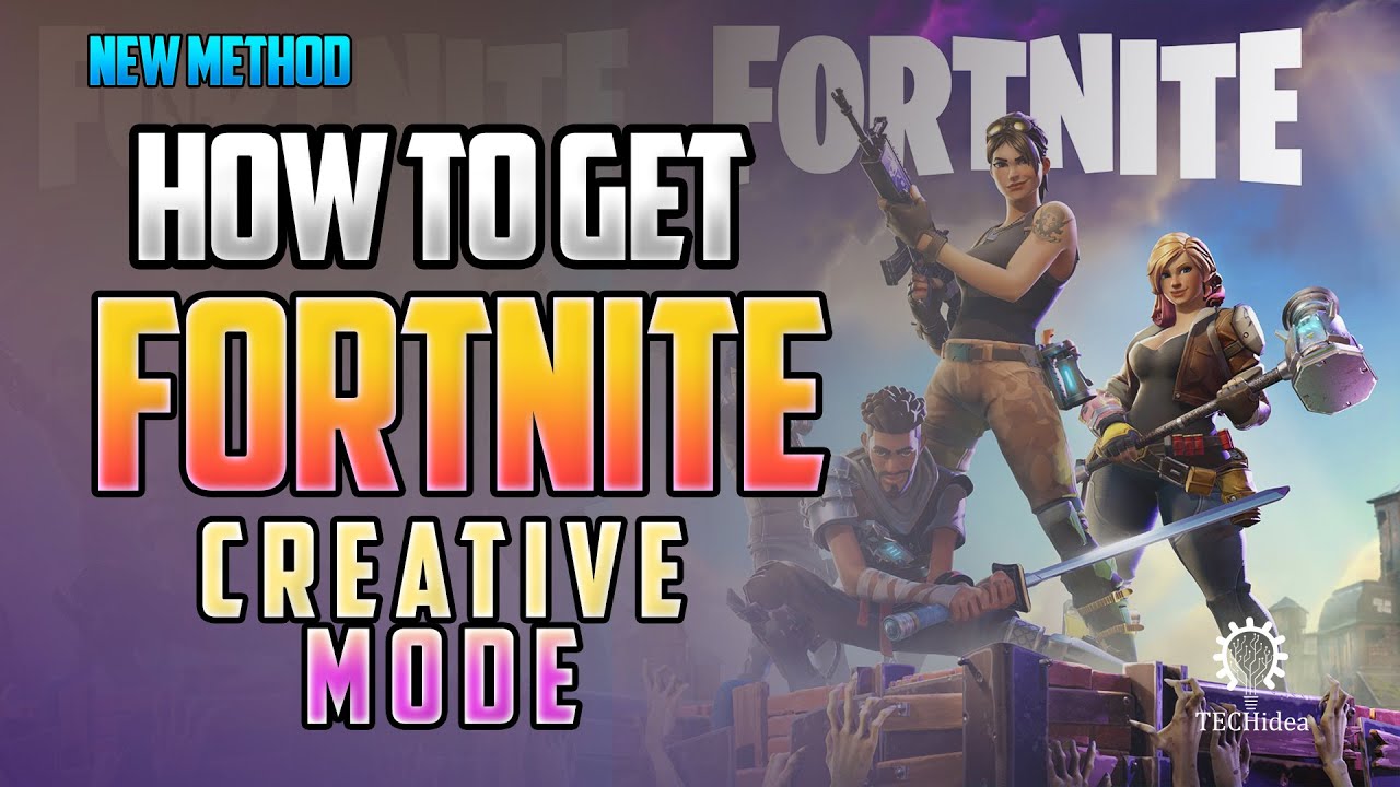 How to Get Fortnite Creative Mode Best Guide 2024 [New Method] YouTube