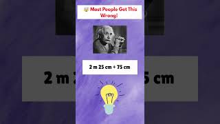 This Math Problem Tricks Everyone 😱 Can You Solve It? #shorts #brainteaser #quiz #braintestsolution