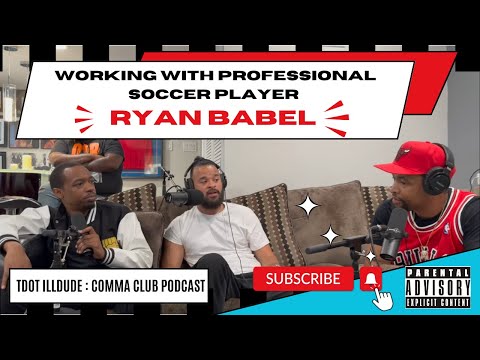 What its like working with Professional soccer player Ryan Babel on my new album