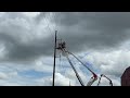 Building workers stuck 60 feet in the air in Birmingham