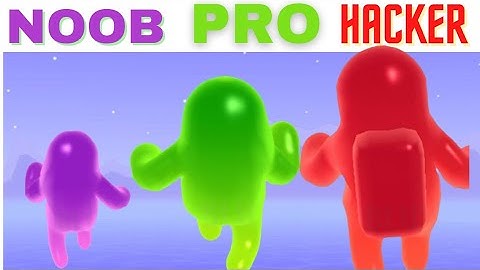 join blob clash 3d noob vs pro vs hacker vs god with Quick Games