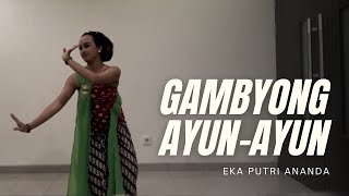 Tari Gambyong Ayun-Ayun (4 menit)