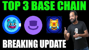 3 Base Chain Projects That Could Make You RICH! | Mog Coin | Brett Coin | Degen | Rajeev Anand