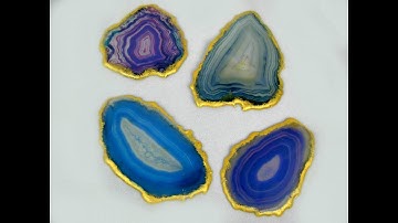 Simi Isomalt Polished Agate Topper Tutorial