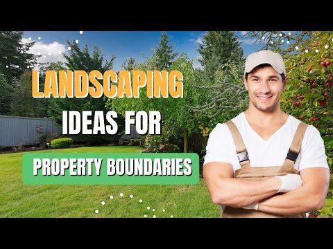 Video: Landscaping Between Neighbors – How To Make An Attractive Landscape Boundary