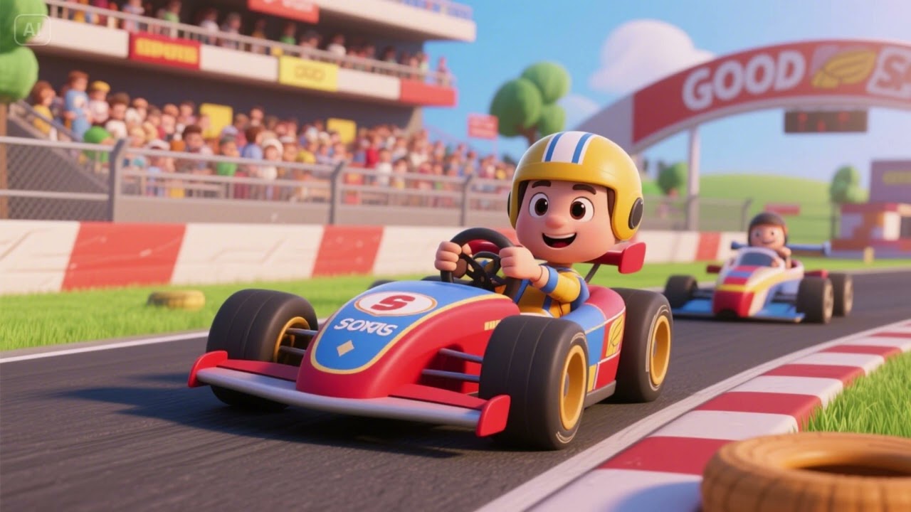 Good Sport Racing Song | Nursery Rhymes & Kids Songs