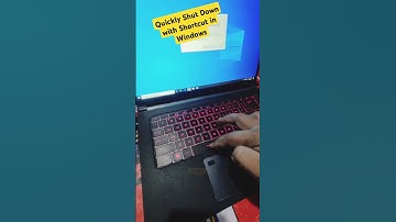 Quickly Shut Down with Shortcut in Windows #shorts #shortcutkeys #usefulltips #tech