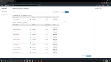 AWS Route 53 Domain Name Registration