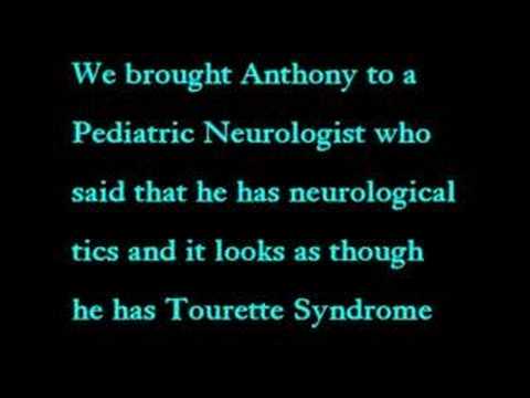 Tourette Syndrome Awareness for Anthony