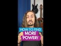 Find MORE POWER in your singing voice with this simple vocal technique
