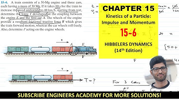 15-6 Kinetics of Particle: Impulse and Momentum (Chapter 15: Hibbeler Dynamics) Engineers Academy