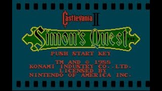 Castleavnia 2 Simon's Quest (NES) - 10x Speed Up - Full Game 100% Playthrough