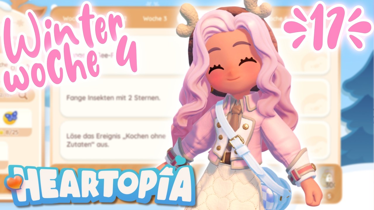 Winterwoche 4 ist gestartet 💟 Heartopia | 17 🔴 LIVE