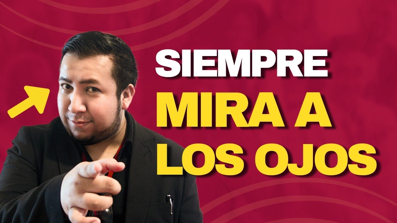 ✅ Cómo PERDER el MIEDO a MIRAR A LOS OJOS 👀 - Utiliza el contacto visual a tu favor 💪