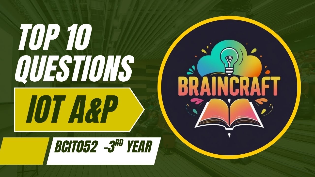 IOT Architecture and Protocol-Unit 5 | Easy Explanation | BTECH CSE(IoT)