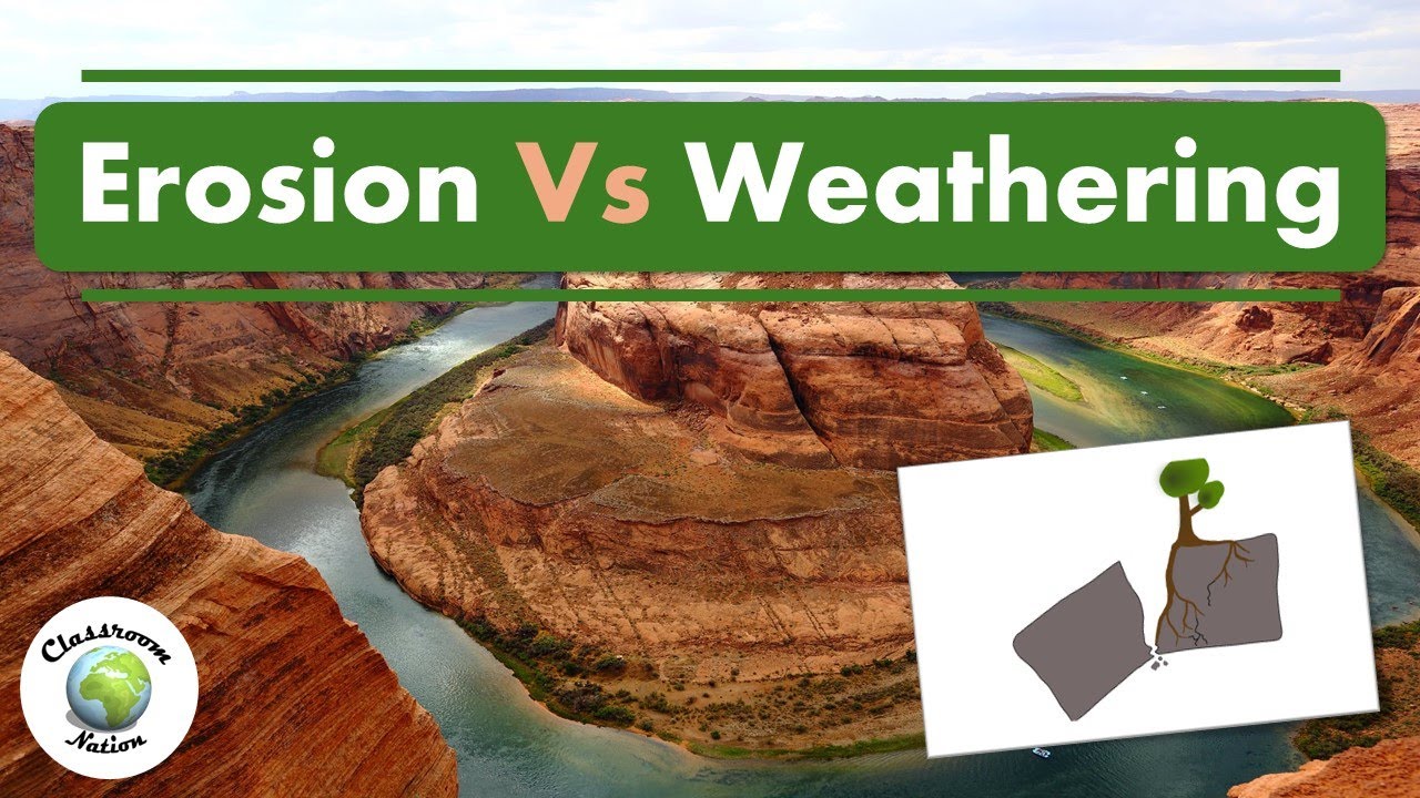 The Difference Between Erosion And Weathering YouTube The Difference Between Erosion And Weathering YouTube