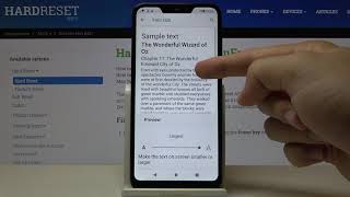 Display Options - ASUS ZenFone Max M2 & Font Size screenshot 3