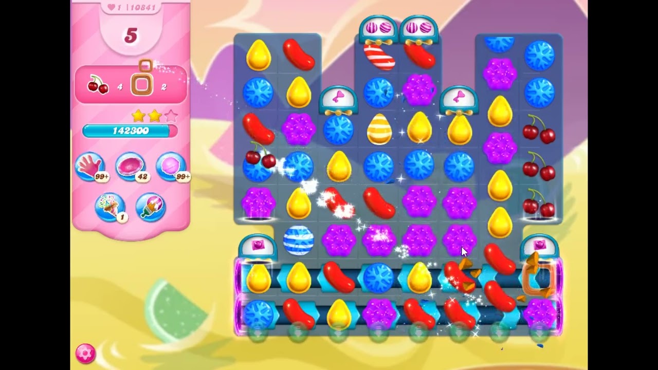 Candy Crush Saga Level 10841 - NO BOOSTERS | SKILLGAMING ✔️