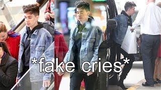 james charles FAKED paparazzi at the airport?