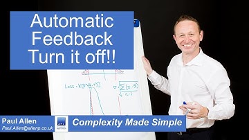 Automatic feedback?  Is it a good idea?