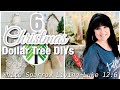 🔔NEW!!🔔 6 HIGH END CHRISTMAS DOLLAR TREE DIYS | NATIVITY PAINTING | ADVENT CANDLES | RUSTIC BELLS