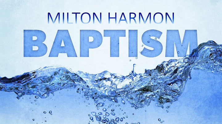 Baptism of Milton Harmon - May 1, 2016
