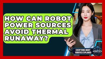How Can Robot Power Sources Avoid Thermal Runaway? - Everything About Robotics Explained