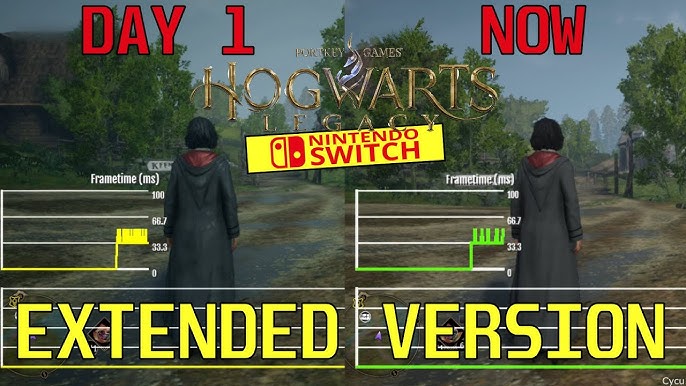 Hogwarts Legacy Nintendo Switch vs Xbox One S Graphics Comparison 