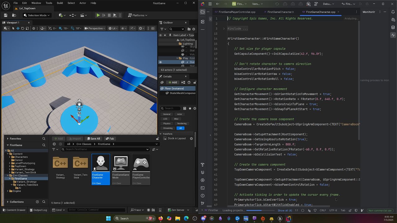 [C++/UE]🐧Camera needs to be fixed and plugins?🐧Part 2 - YouTube