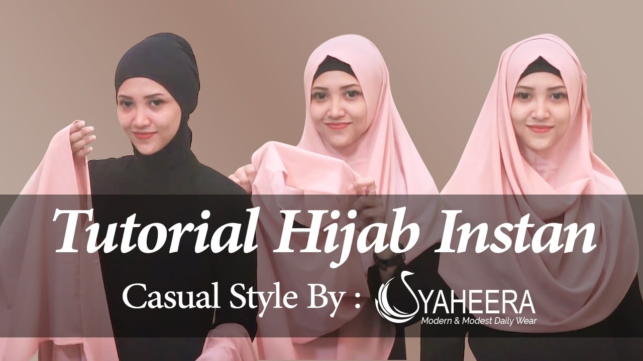 1  Instan Bergaya Casual By Syaheera YouTube