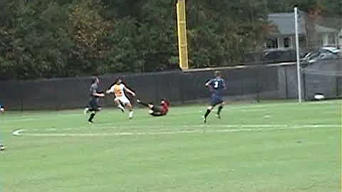 Bryan Lutz scoring against Virginia Wesleyan, Andr...