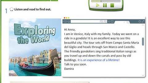 Excel 6 module 9 p100 Exploring the world text ver