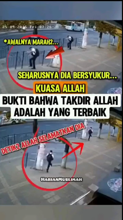 Allahu Akbar‼️Proof of Allah's power over destiny that happens