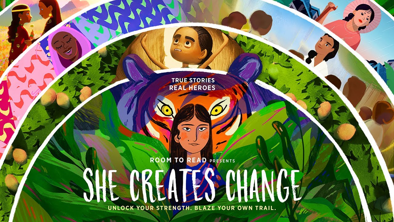 Room to Read presents: She Creates Change | Official Trailer