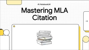 Video Overview Mastering MLA Citation Style